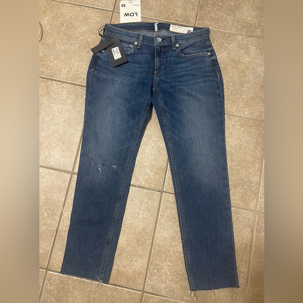 Rag & Bone jeans - low rise slim boyfriend